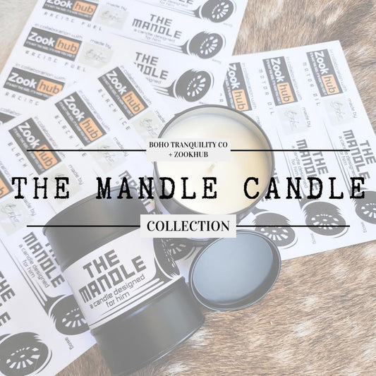 The Mandle - a candle designed for him