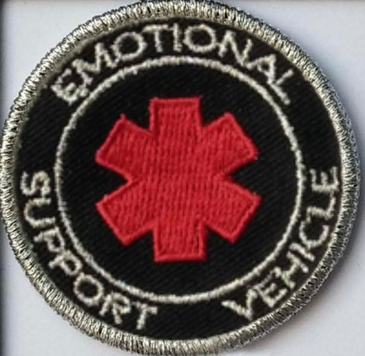 Emotional Support Vehicle E.S.V Patch