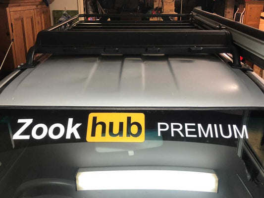 Zookhub Premium windscreen banner