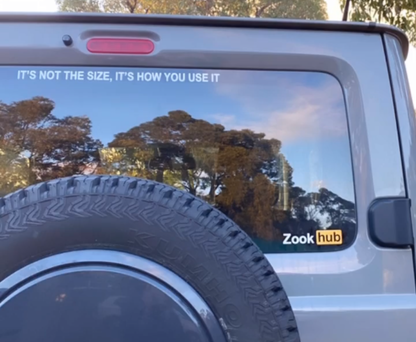 Zookhub "shorty" Decal